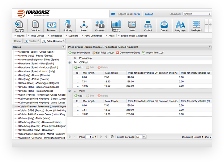 Harborsz - Booking tolls and ferry tickets was a manual process