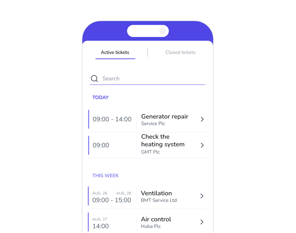 Kompozit Field Service Management App