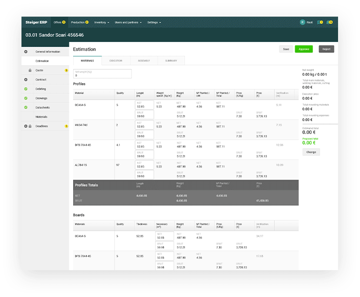 Steiger - Creating offers was time-consuming and error-prone